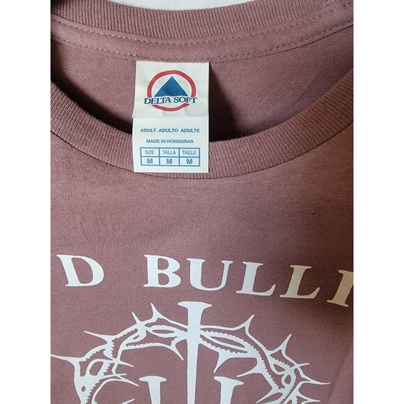 the God bullies band t shirt size medium mauve - Picture 2 of 2
